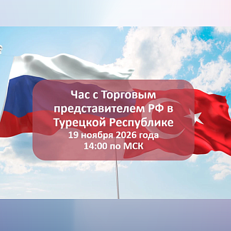 Час с Торговым представителем РФ в Турецкой Республике