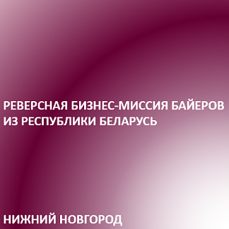 Реверсная бизнес-миссия с ОАО "БЕЛАЗ" (Республика Беларусь) в Нижнем Новгороде