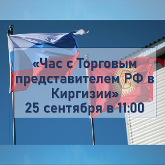 Час с Торговым представителем РФ в Киргизии